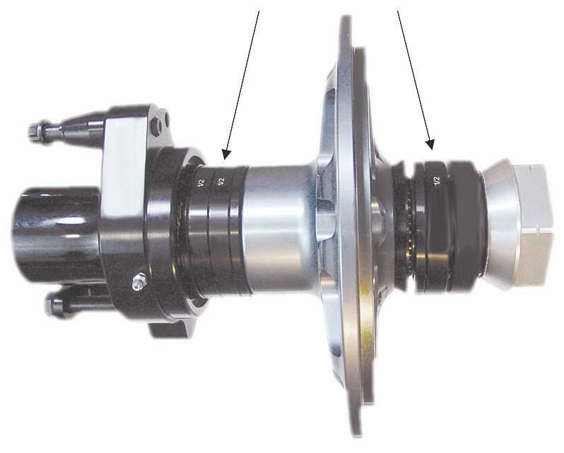 Inner/Outer Axle Spacer System